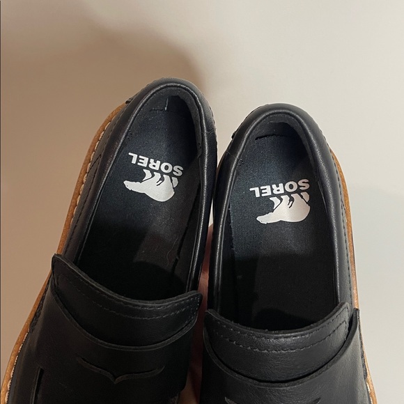 Sorel | Women’s Black Joan Now City Loafers Size 5 - Picture 4 of 8